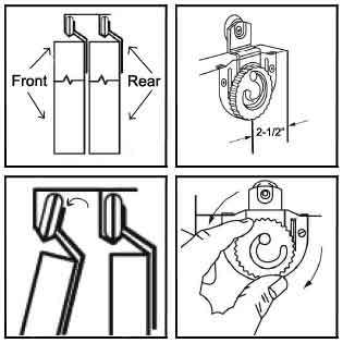 Stanley's 7/16 inch Adjustable Hangers Instructions